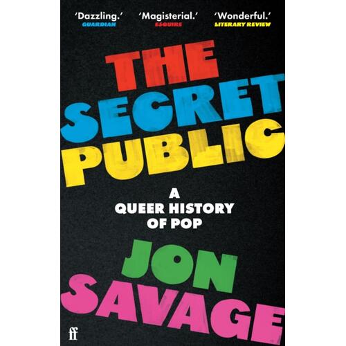 Jon Savage The Secret Public (BOK) 