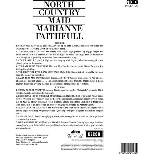 Marianne Faithfull North Country Maid (LP) 