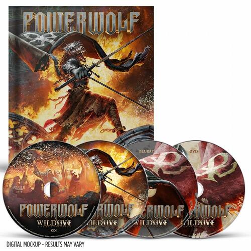 Powerwolf Wildlive (Live At…) (2CD+DVD+BD) 