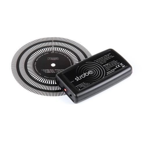 Rega Strobe Kit, 100HZ LED og stroboskop Komplett sett for justering av hastighet 