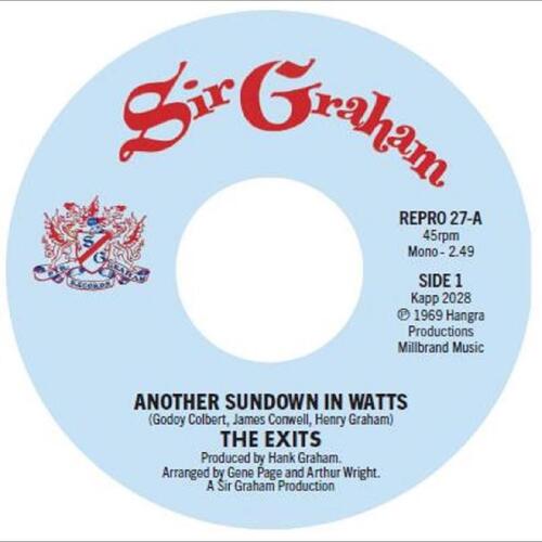 The Exits Another Sundown In Watts / I Don't… (7") 