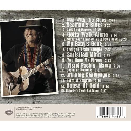 Willie Nelson Country Music (CD) 