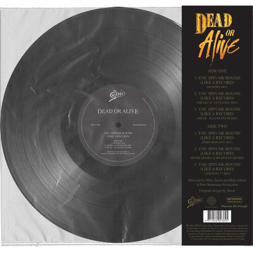 Dead Or Alive You Spin Me Round (12") 