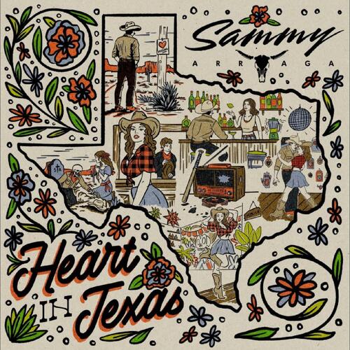 Sammy Arriaga Heart In Texas (CD) 