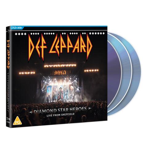 Def Leppard Diamond Star Heroes Live From… (2CD+BD) 