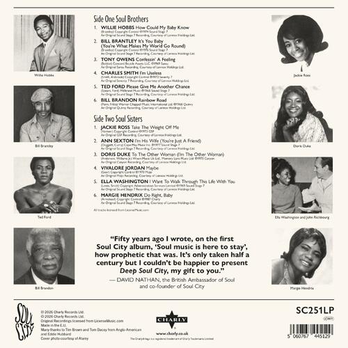 Diverse Artister Deep Soul City 1966-1976 (LP) 