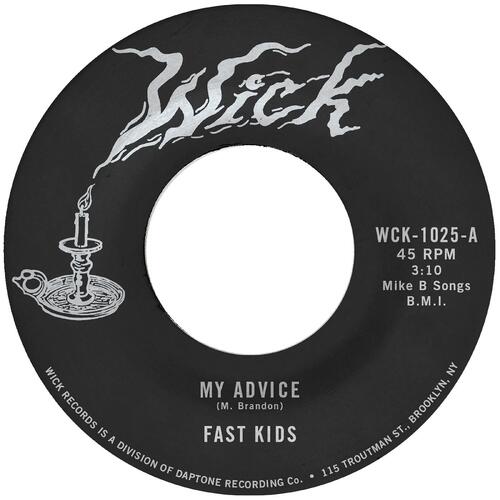 Fast Kids My Advice/Out Of State Plates (7") 