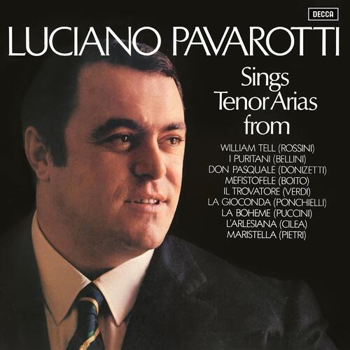 Luciano Pavarotti Tenor Arias From Italian Opera (LP) 