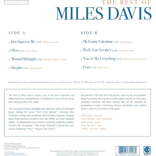 Miles Davis The Best Of Miles Davis (LP) 