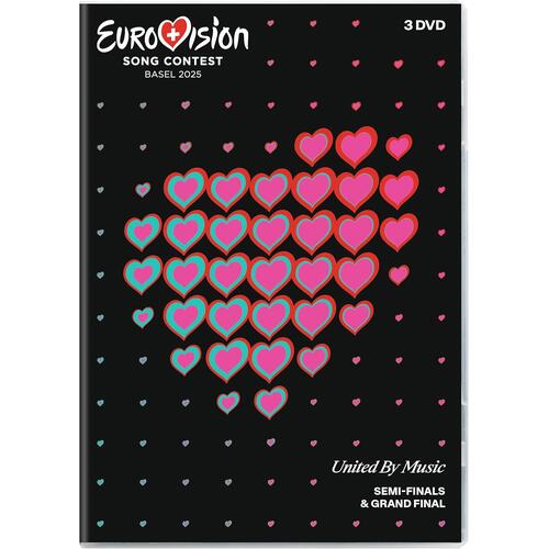 Diverse Artister Eurovision Song Contest 2025 (3DVD) 