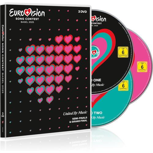 Diverse Artister Eurovision Song Contest 2025 (3DVD) 