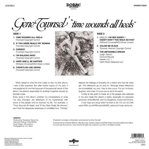 Gene Townsel Time Wounds All Heels (LP) 