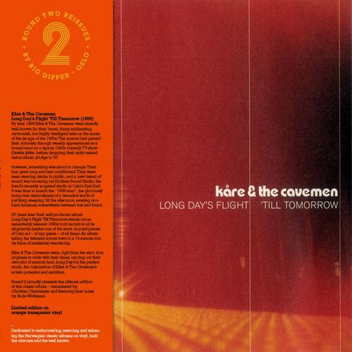 Kåre & The Cavemen Long Day's Flight 'Till…  - LTD (2LP) 