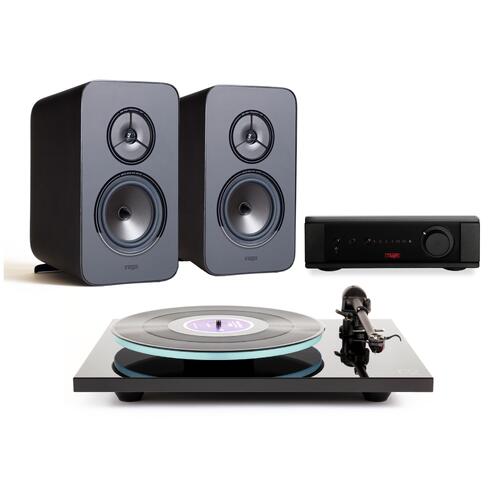 Rega Planar 2 med Nd3 + Brio Mk7 + Kyte Komplett anlegg med platespiller 