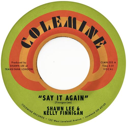 Shawn Lee & Kelly Finnigan Say It Again/Harpsichord Rock - LTD (7") 