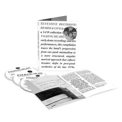Talking Heads Tentative Decisions: Demos & Live (3CD) 