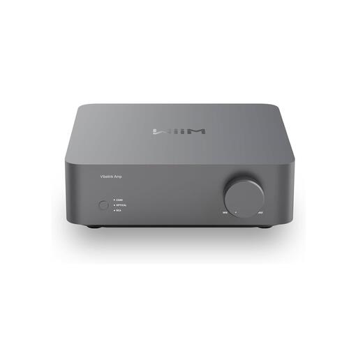 WiiM Vibelink Amp effektforsterker 2x100 watt, analoge/digitale innganger 