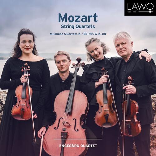 Engegårdkvartetten Mozart: Milanese Quartets K.155-160…(CD) 