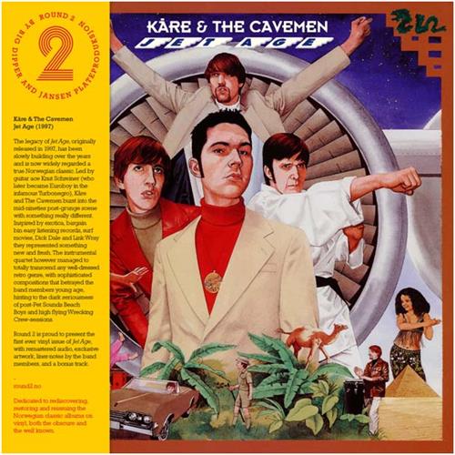 Kåre & The Cavemen Jet Age (2LP) 
