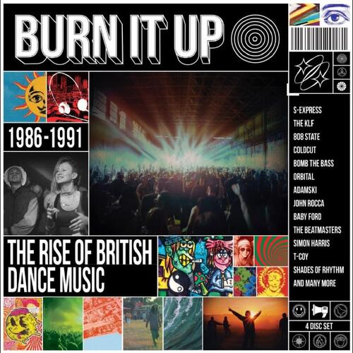 Diverse Artister Burn It Up The Rise Of British… (4CD) 