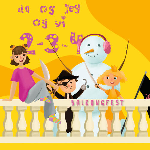 Du Og Jeg Og Vi 2-3-4 Balkongfest (CD) 