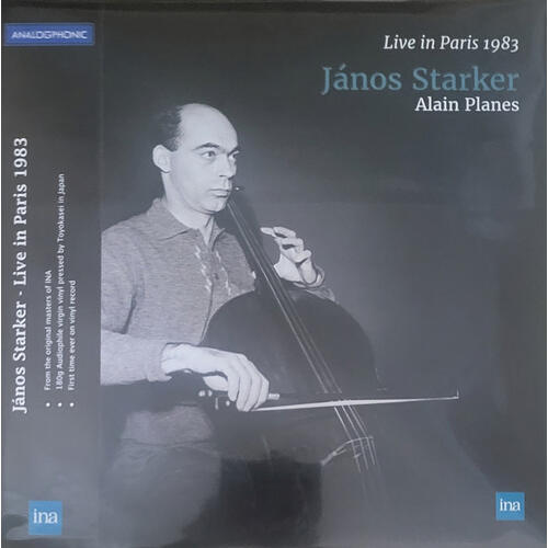Janos Starker / Alain Planes Live in Paris 1983 (LP) 