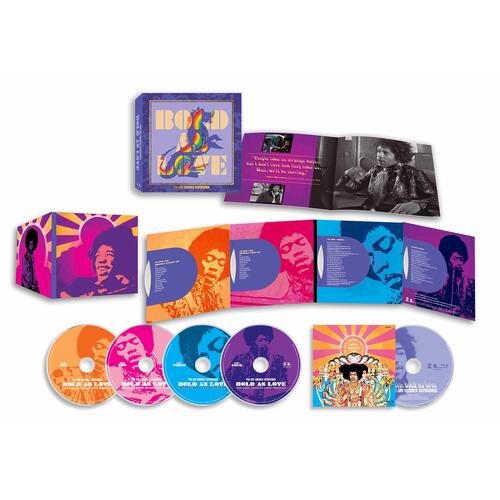 Jimi Hendrix Bold As Love (4CD+BD-A) 