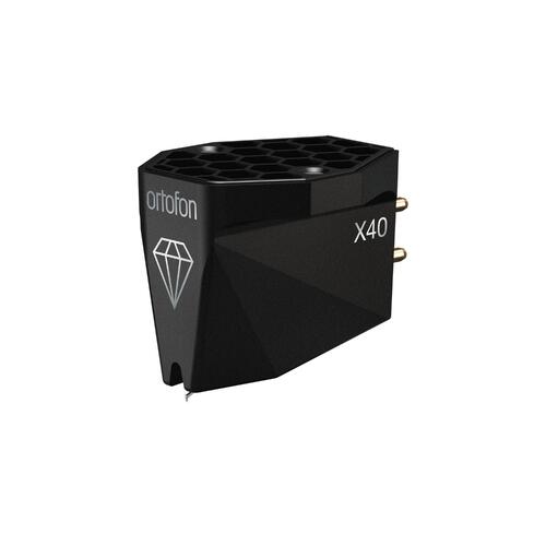 Ortofon MC X40, MC-pickup Nude Shibata slipning, 0,4 mV output 