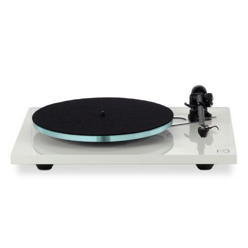Rega Planar 3, platespiller Rega Nd5 pickup, RB330 arm, hvit 