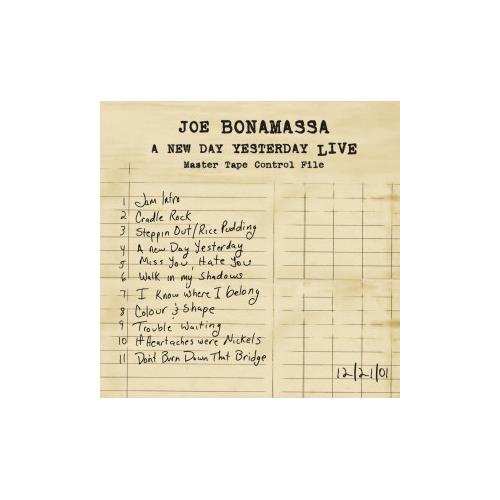 Joe Bonamassa A New Day Yesterday Live (2LP)
