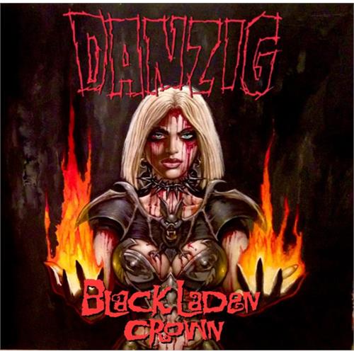 Danzig Black Laden Crown (LP-ORANGE)