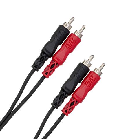 Hosa signalkabel RCA 1.0 m Stereosett, RCA kontakter