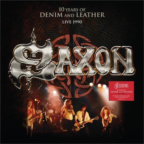 Saxon 10 Years of Denim and Leather (2LP)