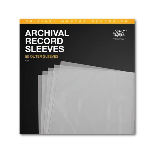 Mobile Fidelity plastcover Høykvalitets polythen plastcover 50-pack 