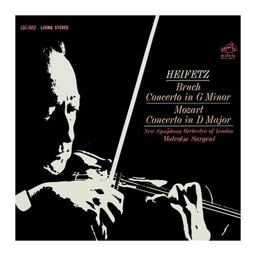 Bruch / Mozart / Heifetz / Sargent Concerto in G Minor / D Major (LP)