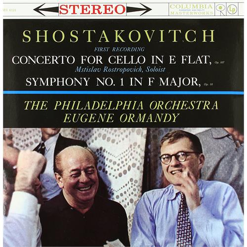 Mstislav Rostropovich/Eugene Ormandy Shostakovich: Concerto For Cello... (LP)