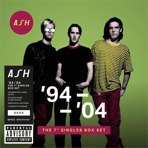 Ash '94 - '04 - 7'' Singles Box Set (10x7")