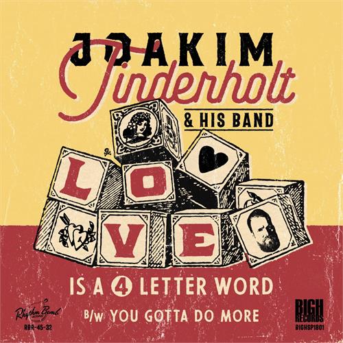 Joakim Tinderholt & His Band Love Is A 4 Letter Word (7")