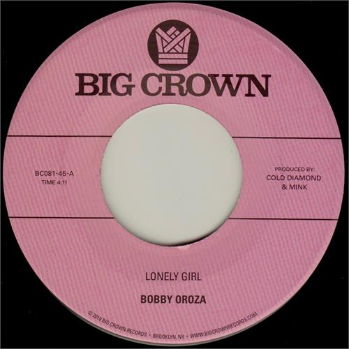 Bobby Oroza Lonely Girl / Alone Again (7")