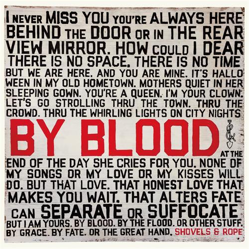 Shovels & Rope By Blood (LP)