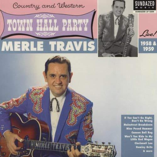 Merle Travis Live At Town Hall Party 1958 & 1959 (LP)