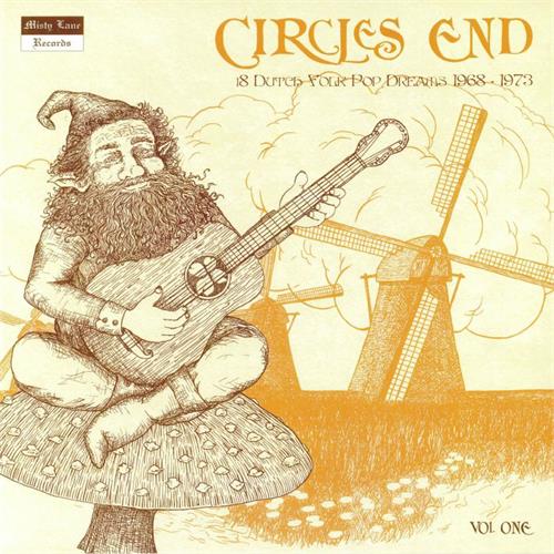 Diverse Artister Circles End - 18 Dutch Folk Pop.. (LP)