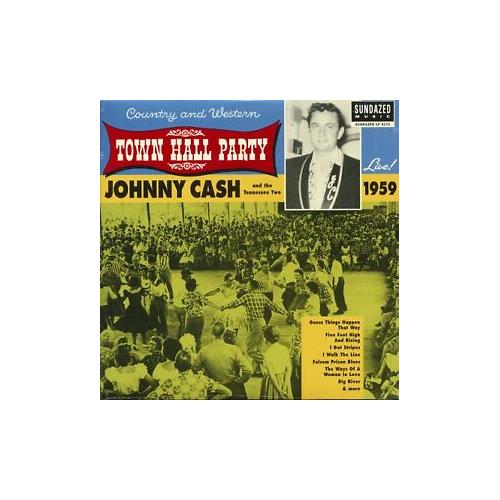 Johnny Cash Live At Town Hall Party 1959! (LP)