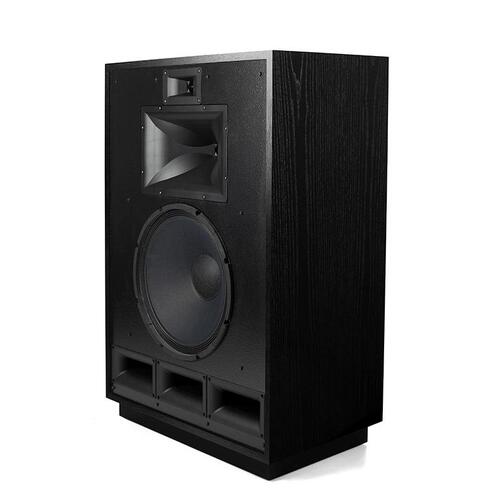 Klipsch Cornwall IV, svart ask 3-veis hornhøyttaler, 15" bass, 102 dB 
