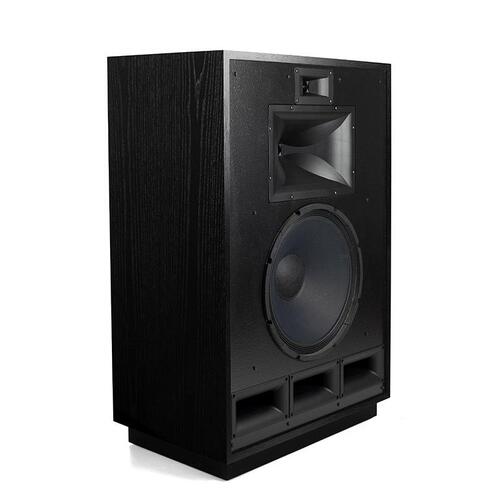 Klipsch Cornwall IV, svart ask 3-veis hornhøyttaler, 15" bass, 102 dB 