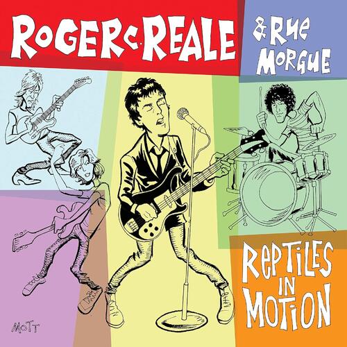 Roger C. Reale & Rue Morgue Reptiles In Motion (LP)