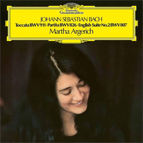 Martha Argerich/Johann Sebastian Bach Bach: Toccata BWV911/Partita BWV826 (LP)