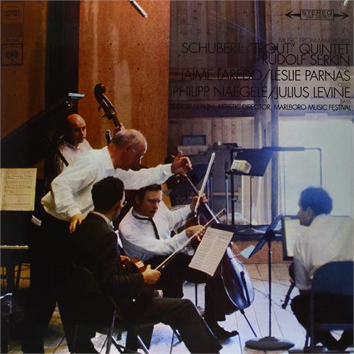 Rudolf Serkin/Jaime Laredo/Leslie Parnas Schubert: Trout Quintet (LP)