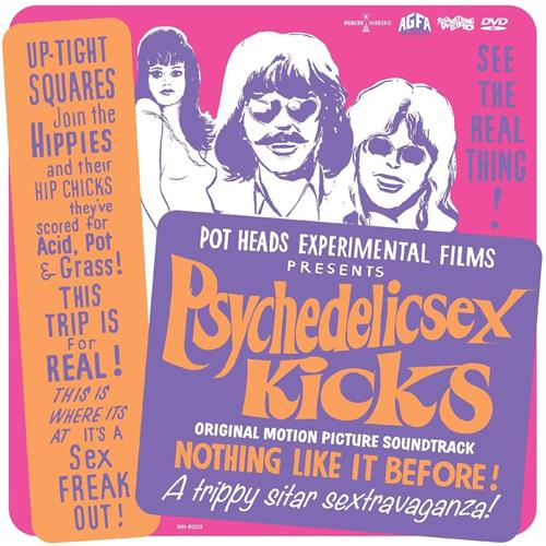 Soundtrack Psychedelic Sex Kicks - OST (LP + DVD)