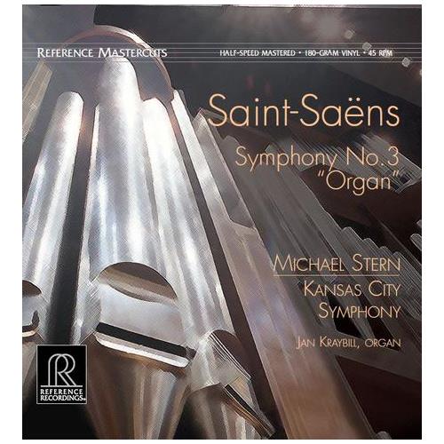 Michael Stern/Kansas City Symphony Saint-Saens: Symphony No. 3 'Organ' (LP)